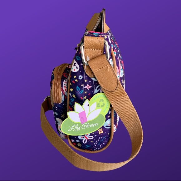 LILLY BLOOM ECLECTIC BUTTERFLY JAMIE MINI BAG. NEW WITH TAG - Picture 3 of 4